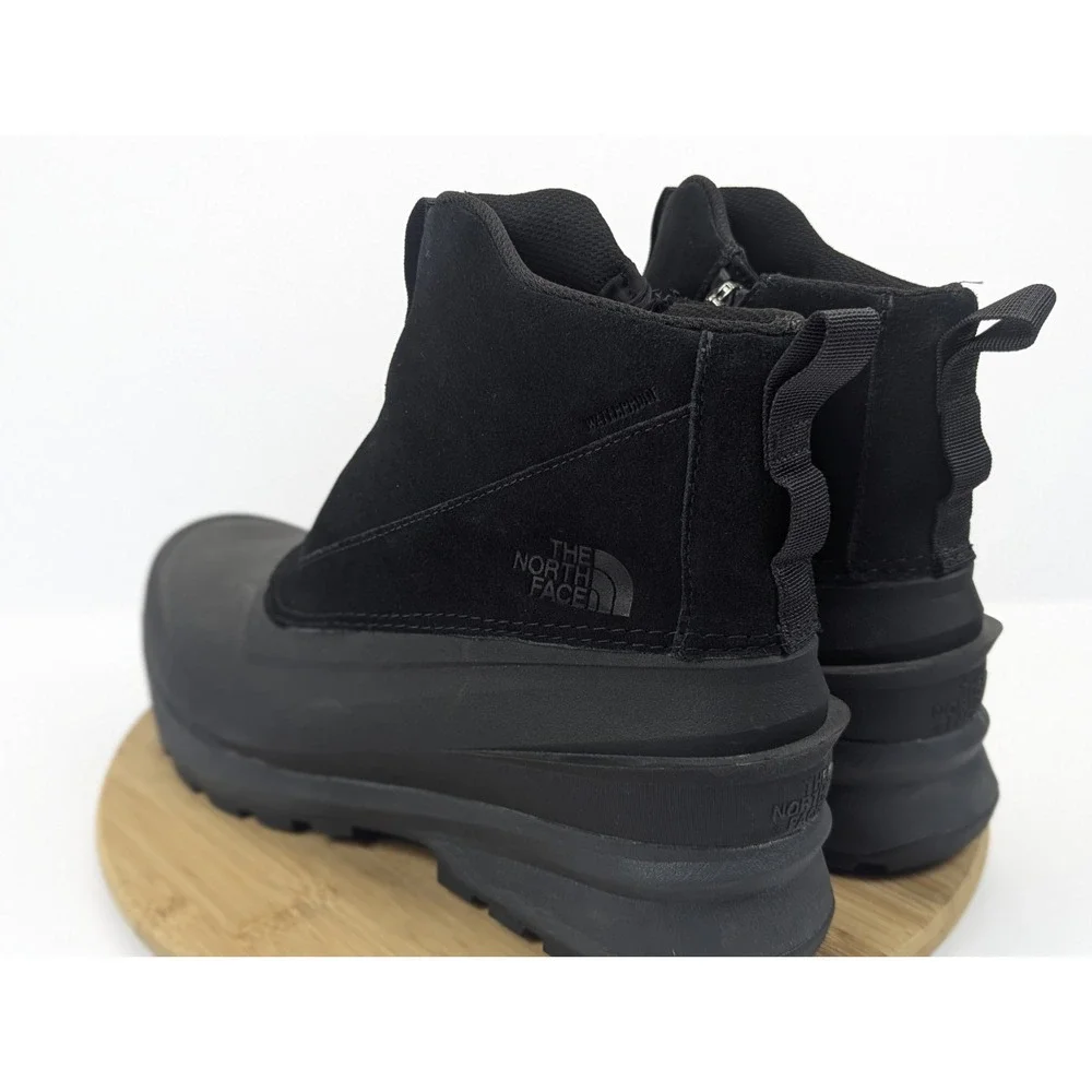 The North Face Snow Boots Mens 11.5 Black Chilkat v‎ Zip Waterproof Hiking Trail